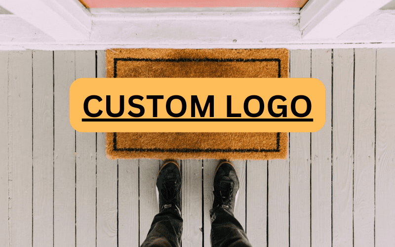 Custom logo rug