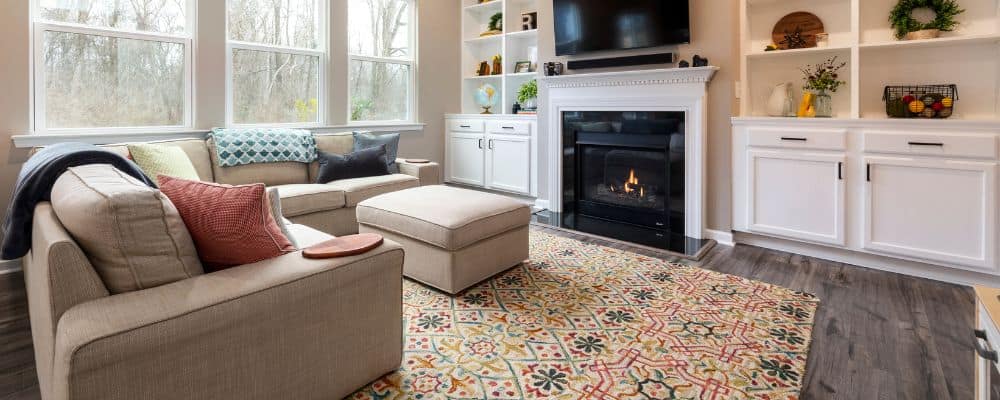patterned area rug for living room