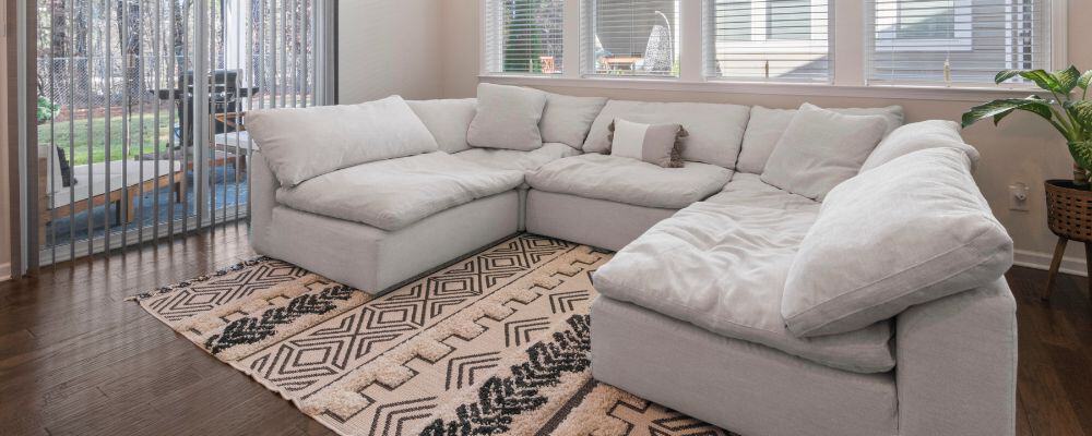 woolen living room rug