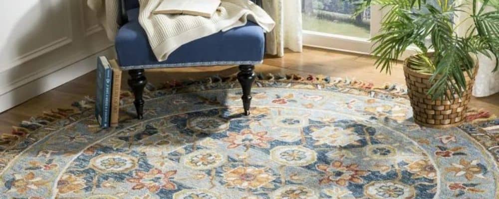 more tranquil and rejuvenating are ideal for floral rugs. 