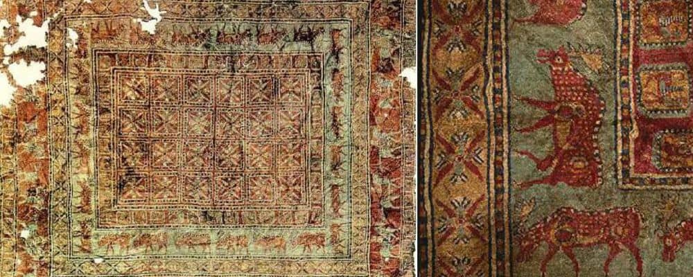 Origin of rugs and carpets were in Persia and in India, history of rugs and carpets